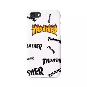 White Thrasher Flames iPhone & Samsung Case